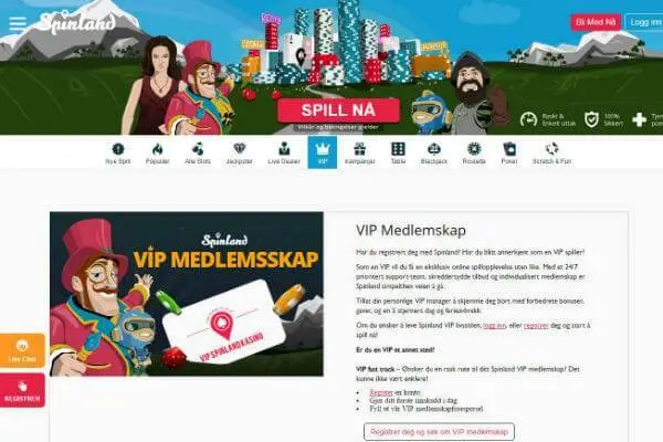 Spinland VIP