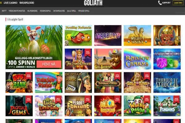 Goliath Casino Spill