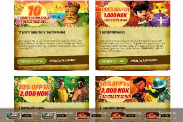 Bob Casino Kampanjer