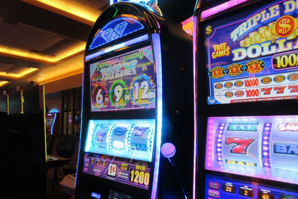 Slot Machines at Jackson Rancheria, Jackson, California