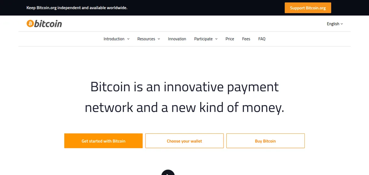 Bitcoin-prosjektets egne sider på norsk